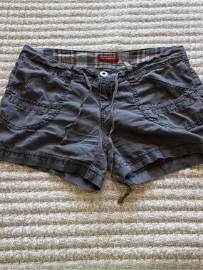UNIONBAY Gray Drawstring Cargo Shorts